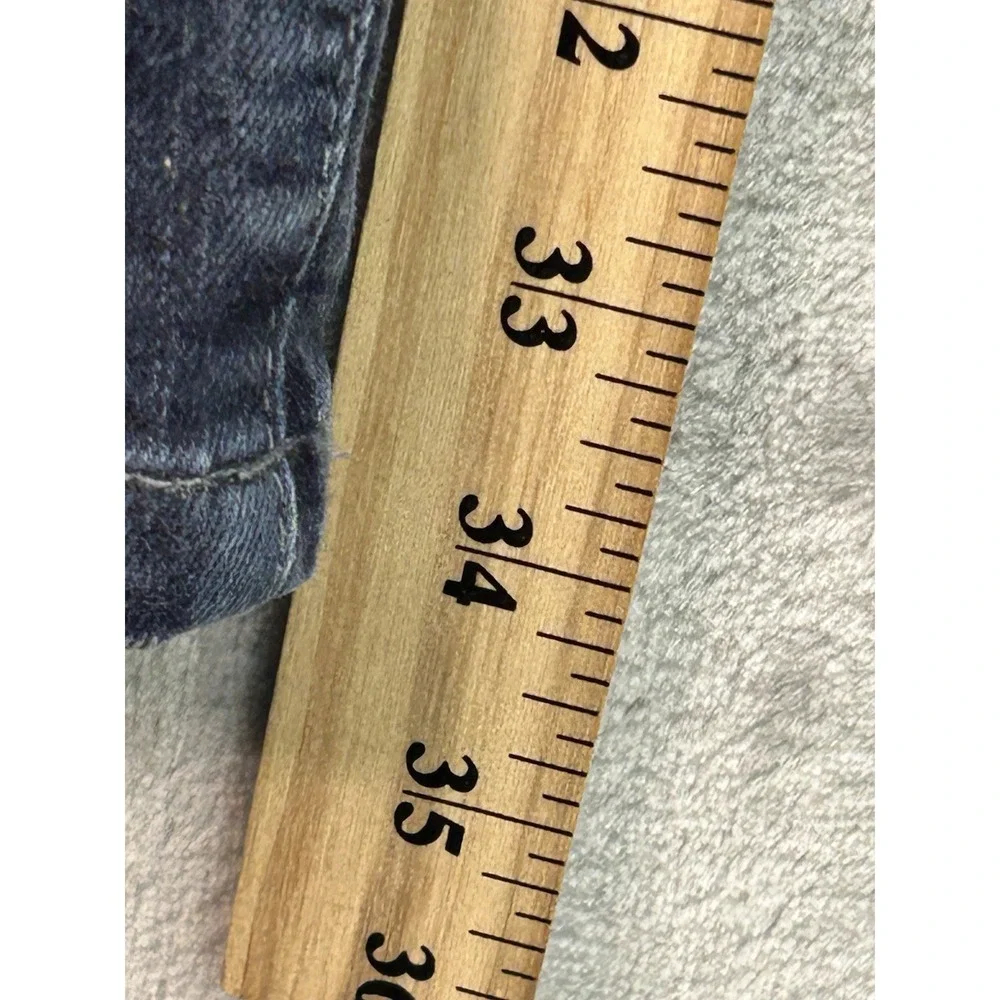 AG Jeans Mens Sz 38x34 Blue The Graduate Tailored Leg Stretch Denim Whisker Read